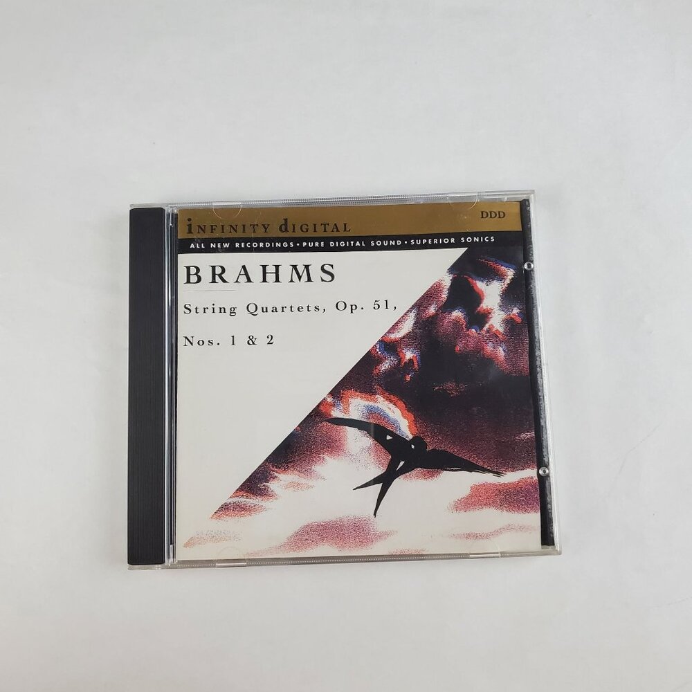 Johannes Brahms 1833-1897: String Quarters, Op. 51 Nos. 1 & 2 - CD 1995